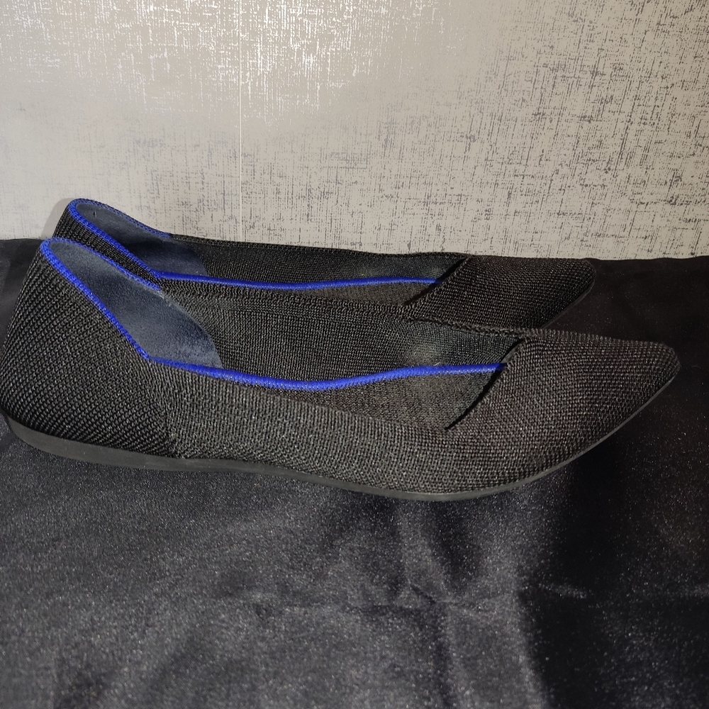 Rothy's The Point Solid Black Flats - image 2